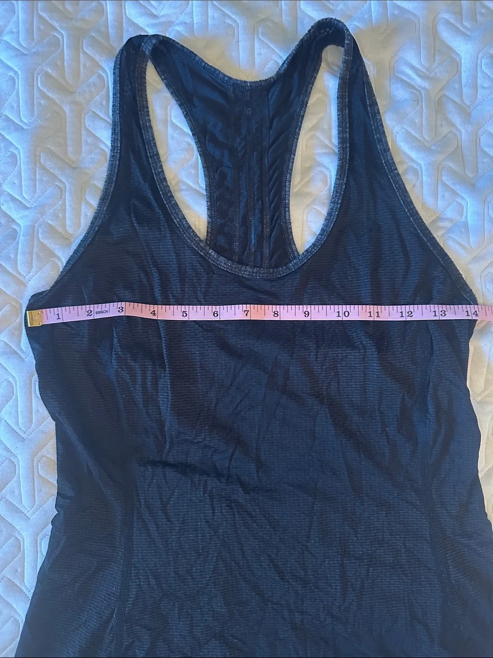 lululemon athletica Black Racerback Performance Tank